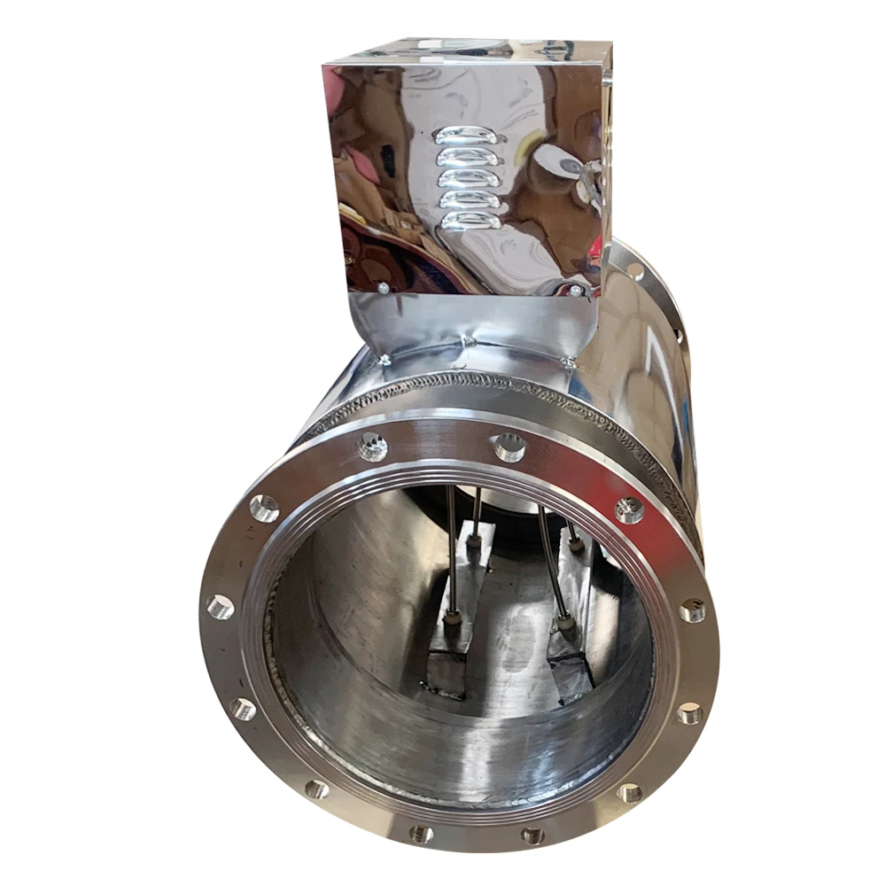 Horizontal structure electronic limescale removing device for cooling tower scaling treatment