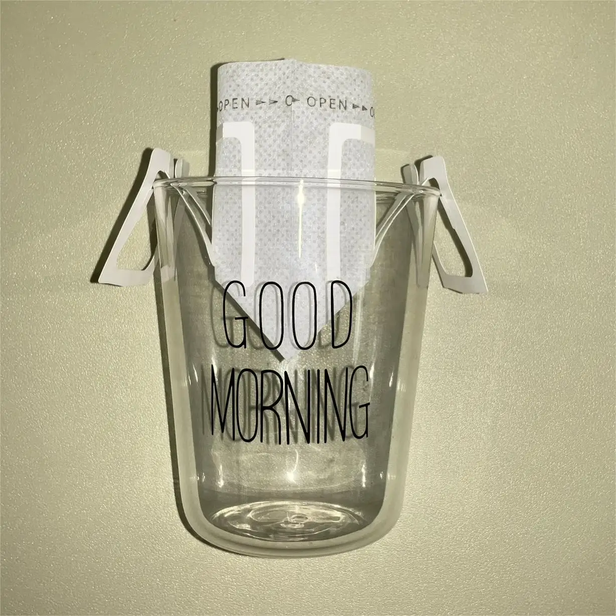 Disposable Coffee Filter Paper Bag In Stock Hanging Ear Drip Coffee Bag