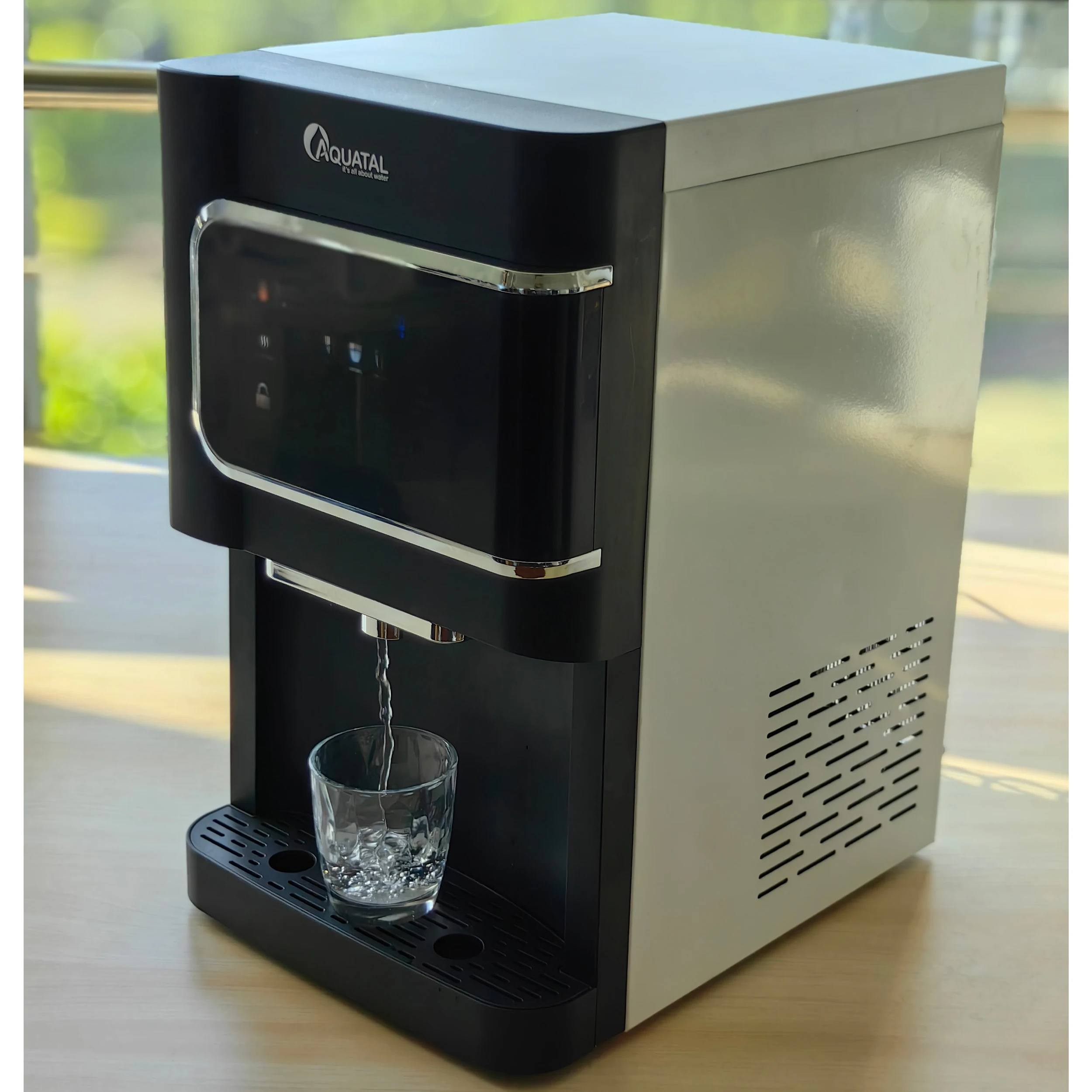 Electric Countertop RO System Water Purifier Hot and Cold Water Filter Household Reverse Osmosis Dispenser for Hotels