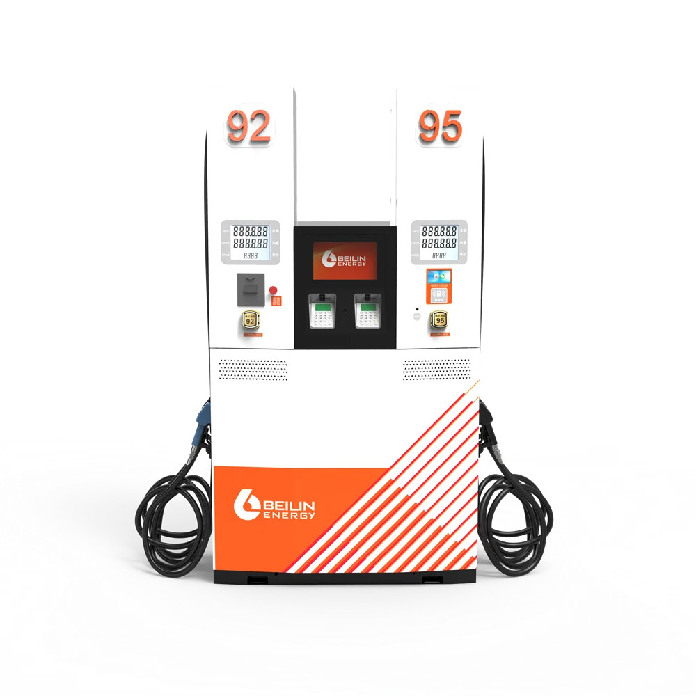 Cheap Portable High Performance Gas Station Equipment Diesel 92 95 Gasoline 4 Nozzle Fuel Distributor