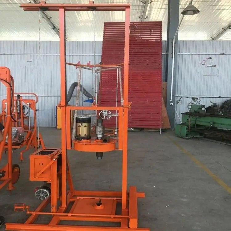Small Machine Mobile Drilling Bits Water Well Cable Tool Rig