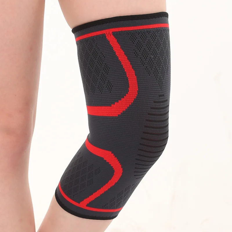 Wholesale high quality adult sports protective gear outdoor sports protection nylon knee pads