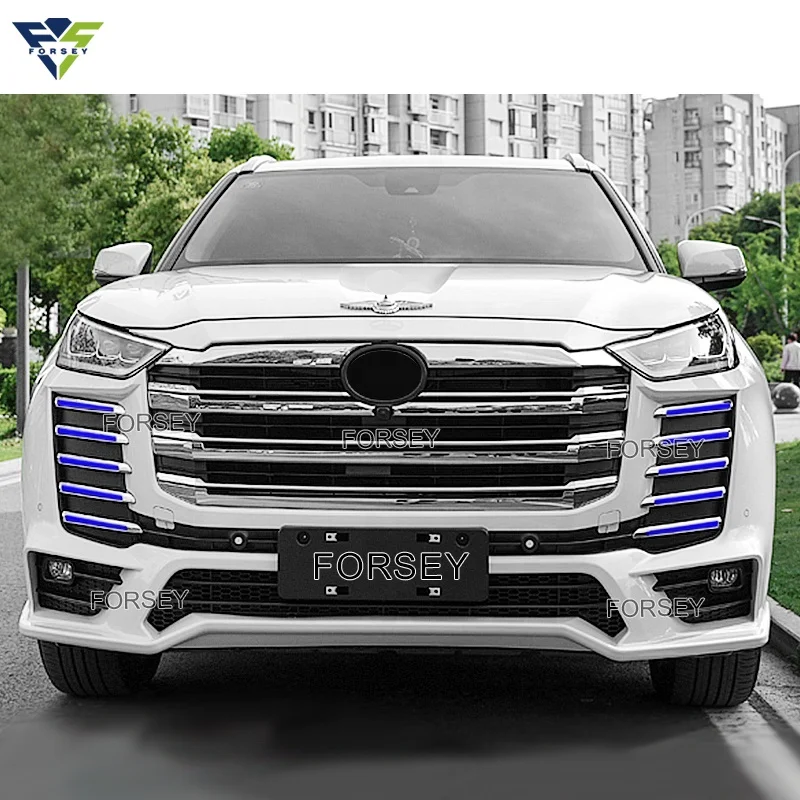 High Performance Body kit for Toyota H-ighlander 2021 2022 upgrade to LC300 include Front bumper assembly Rear diffuser