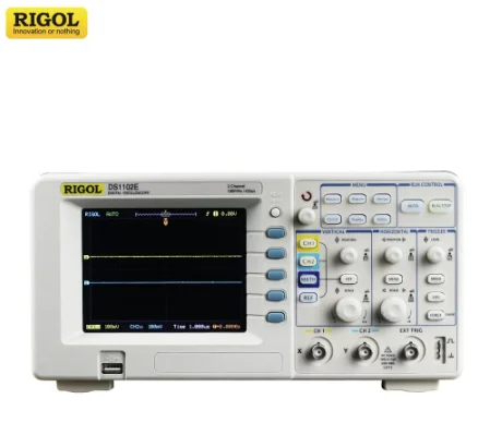 RIGOL DS1102E Digital Oscilloscope 2 Analog Channels 100MHz Bandwidth 1GSa/s Sampling
