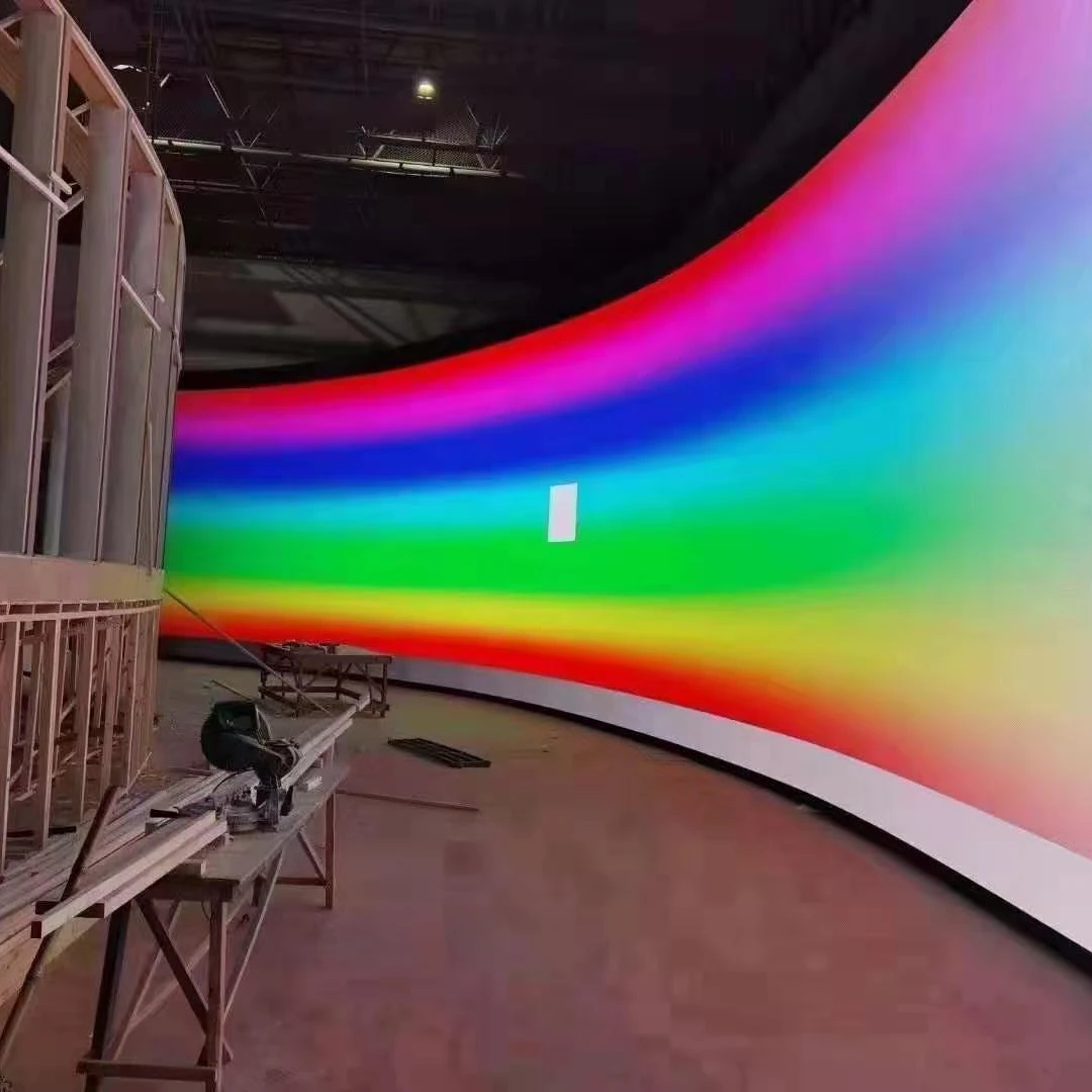 TY P1.875 Flexible Surface 3D Effect Immersive Experience Modern Exhibition Hall Led Display