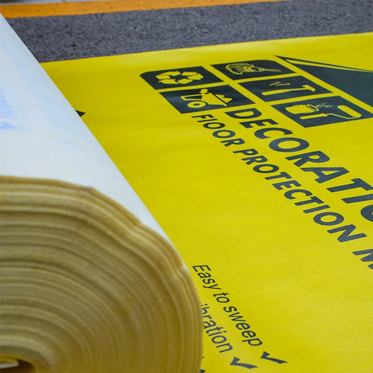 Processing Custom Ground Protective Film Manufacturers Wholesale Floor Tile Tile Protective Film Opp Film Decoration