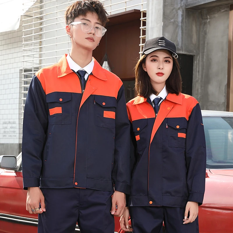 
High Quality Men Summer Safety Fabric Works Clothes Uniform For Plumber 