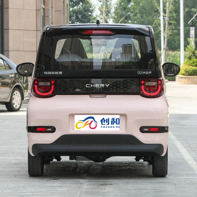Электрический мини-автомобиль Chery QQ мороженое 3-дверный 4-местный 120 кВт EV пассажирский автомобиль пригодный семейный Новый энергетический мини-электромобиль