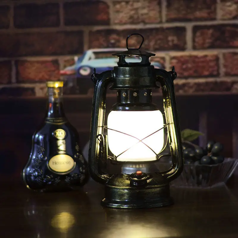 Creative Rechargeable Bronze Dimmable Cordless LED Mood Lamp Ambient Lighting For Bar Hotel Dinning Room