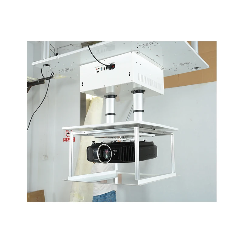 CE Certificate Motorized Projector Ceiling Mount Electric Telescoping Adjustable Projector Mount Bracket Projector Lift
