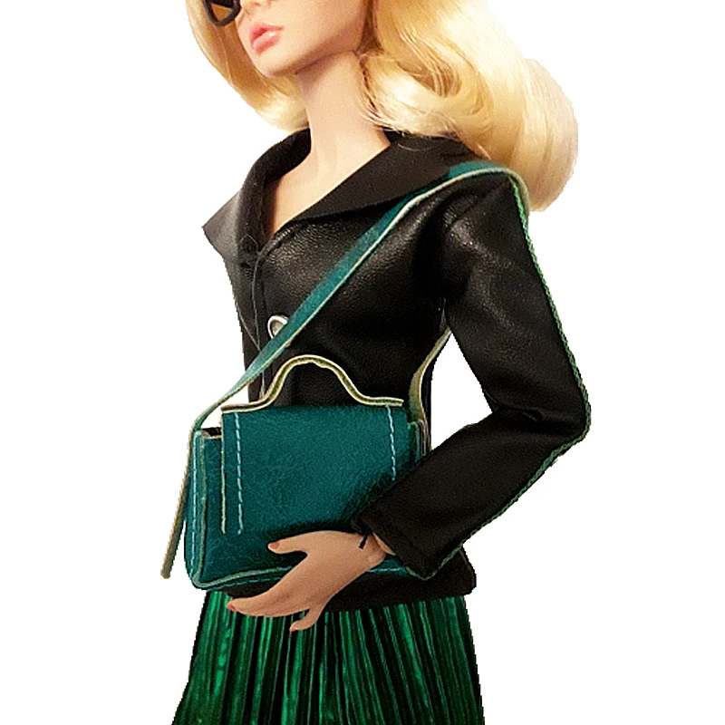 
Кукла кожаная сумка с магнитной застежкой для Blythe BJD модные куклы HS018A 