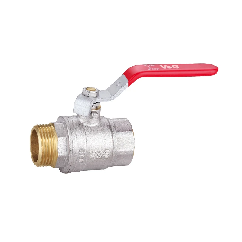 YuHuan China 1/4 - 2 inch EN13828 standard Stainless Steel Handle Brass Ball Valve