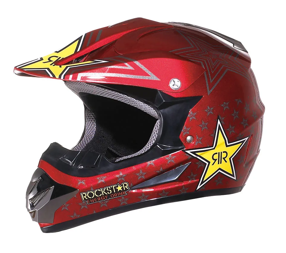 Crash Helmet, Racing helmet WLT-125 Black/Red 2#
