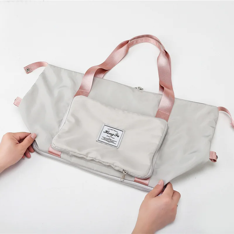 YIMYIK Dry And Wet Separation Sports Portable Shoulder Bag Yoga Gym Bag Large Capacity Travel Bag