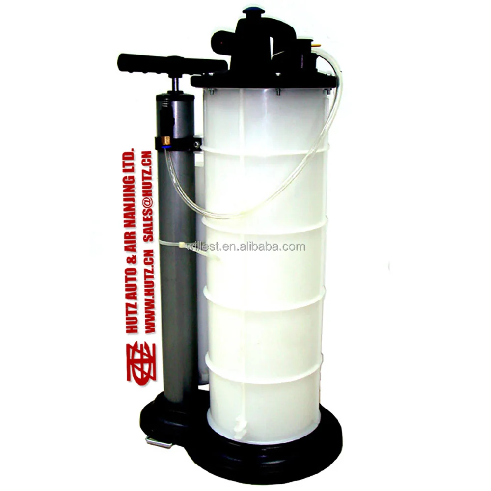 Ручной и пневматический автомобильный масляный преобразователь HUTZ 9L вакуумный жидкий экстрактор X3090MPD для масляного насоса двигателя