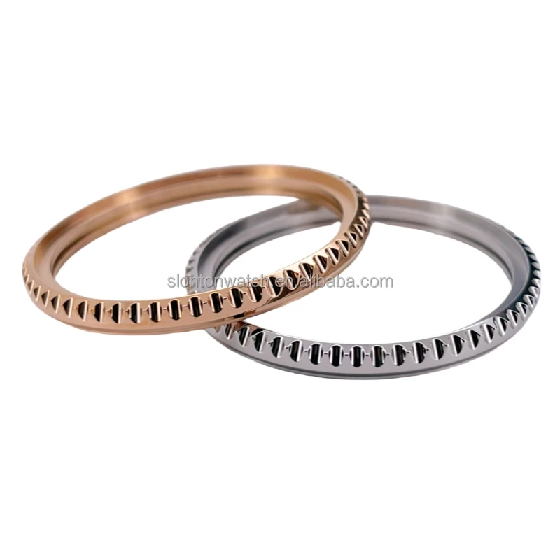 Slonton Hot Selling Watch Bezel Stainless Steel Watch Parts for Sei ko