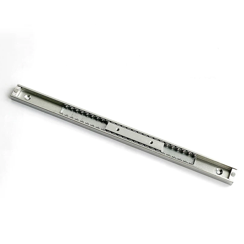 Heavy-duty telescopic sliding high load steel guide rail 28mm wide and 13mm thick customized