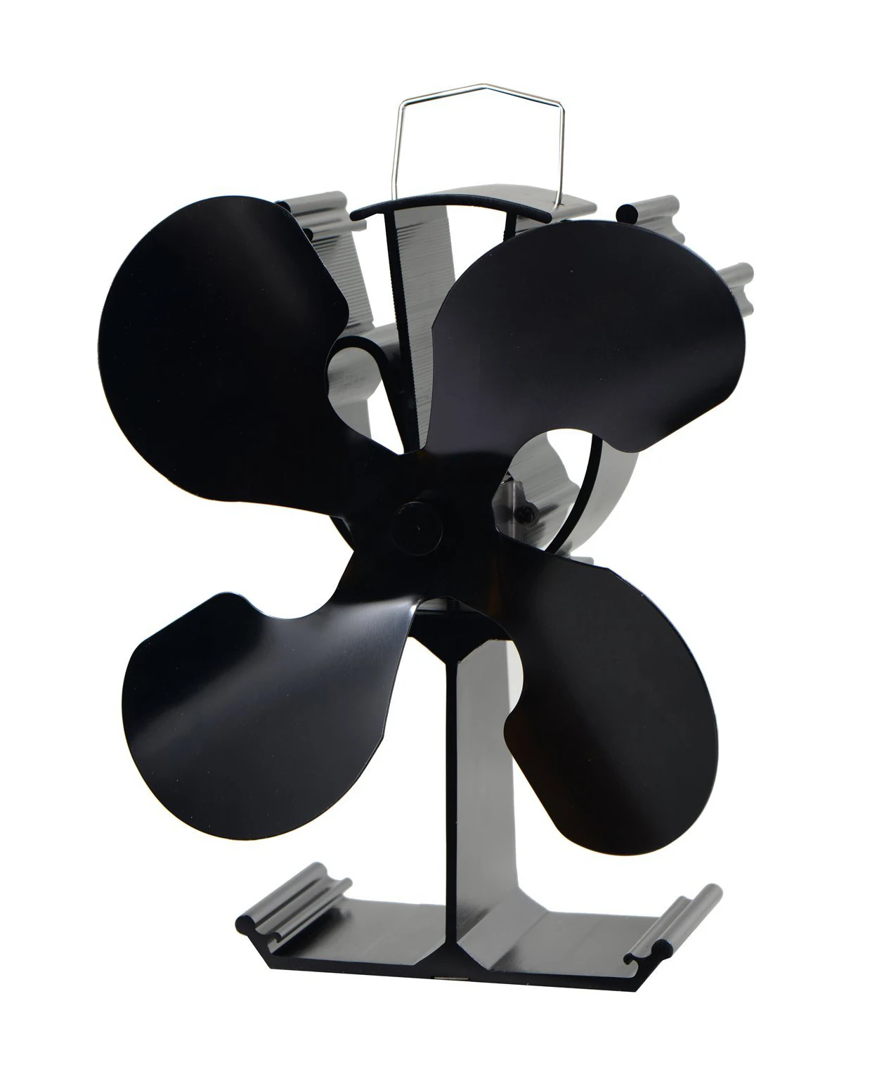 Heat Powered Stove Fan for Wood Burning Fireplace Fan With Large Airflow