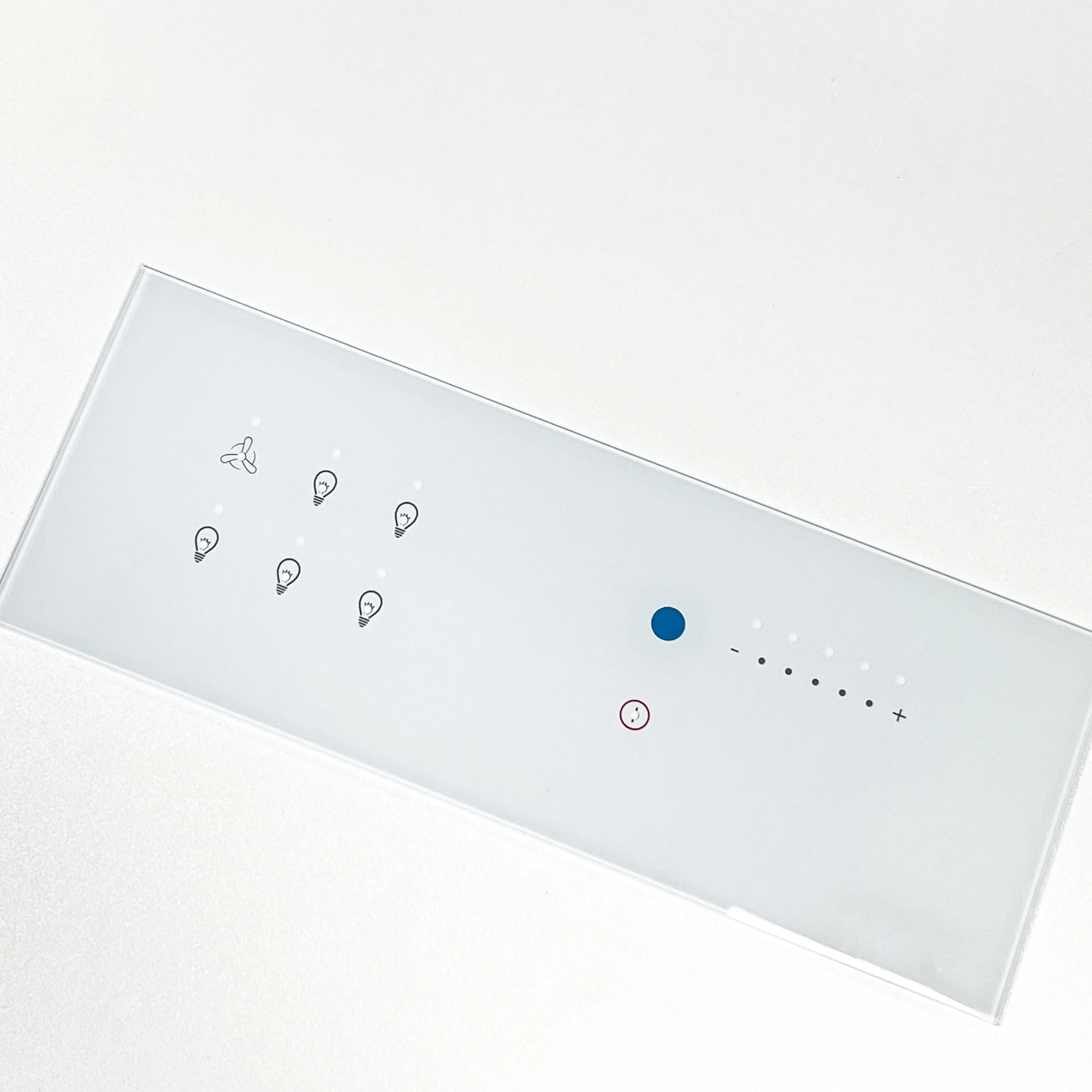 Silk screen Glass Tempered Screen Glass Panel 6mm Computer Monitor Silk screen Tempered Glass