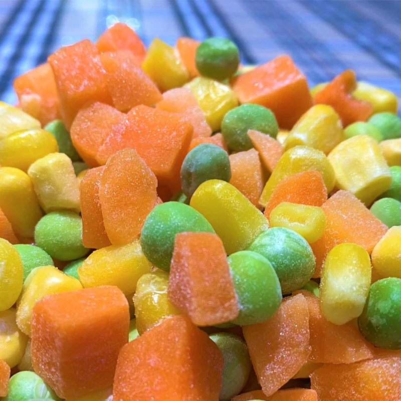 High quality IQF frozen mixed vegetables