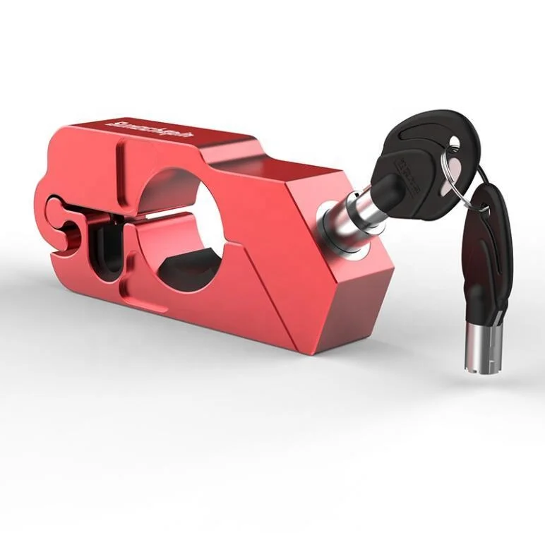 High Quality Motorcycle Accessories Universal Aluminum Alloy Handlebar Anti-theft Lock Other Motorcycle Accessories