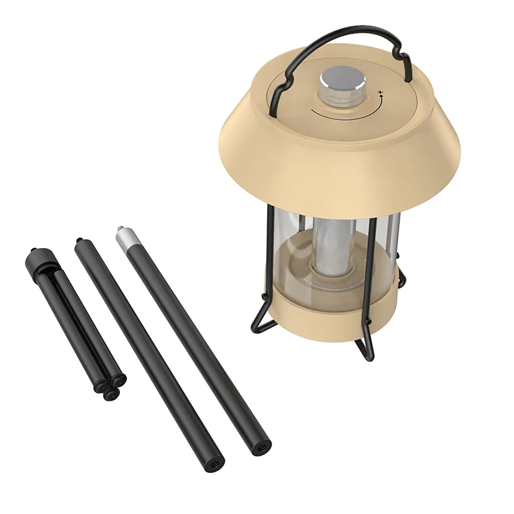 2022 New design light led camping lamp rechargeable tent light waterproof garden portable outdoor camping light