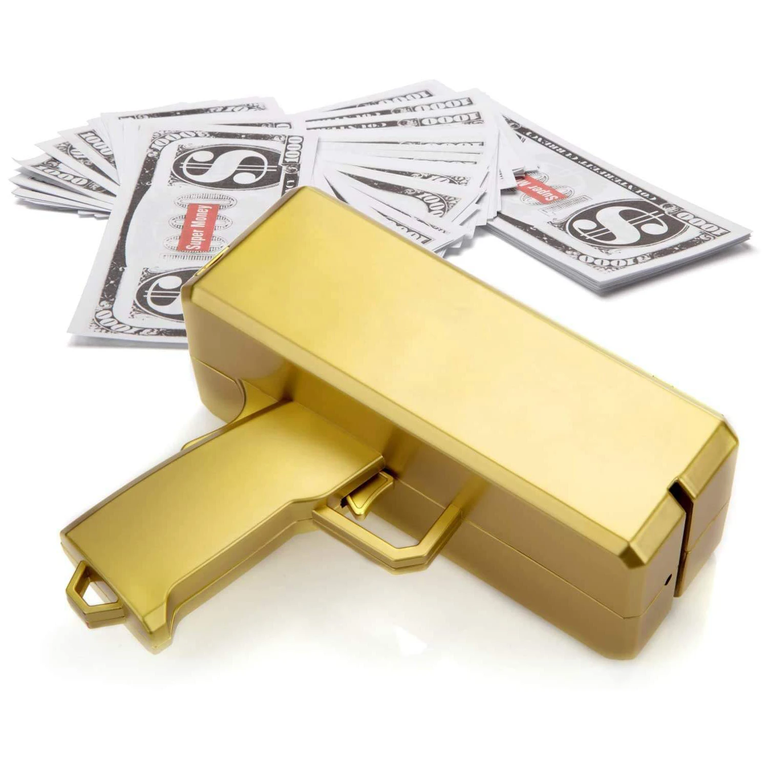 Распродажа супер пистолет-распылитель EE839 игрушечный с супер-деньгами 100 пушка-распылитель для денег президентской