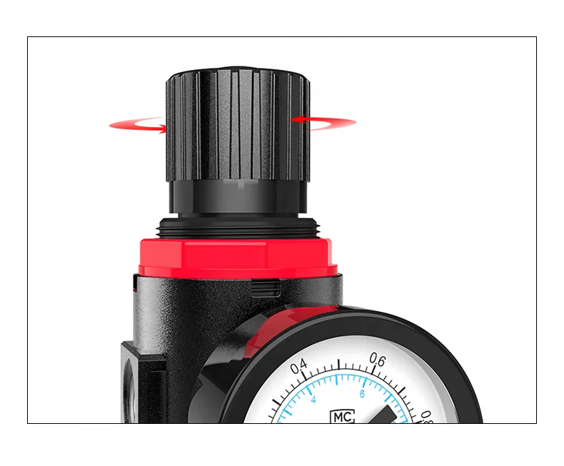 Air compressor oil-water separator filter AFC/AFR/AR2000 air source processor pressure reducing and regulating valve