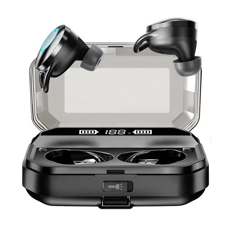 Wholesale Price Smart Touch Control Wireless Charging BT 5.0 True Stereo TWS Earbuds