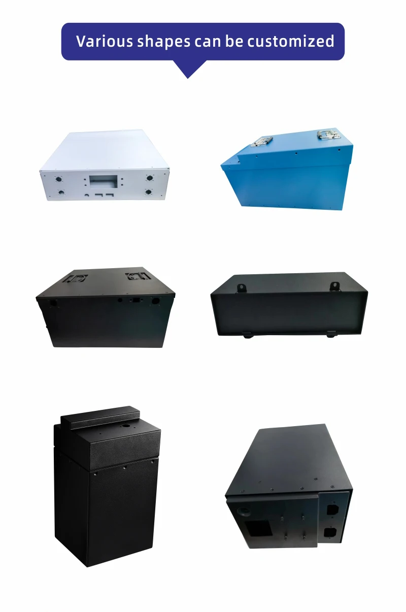 ISO9001 certified factory provides custom metal battery box and cabinet housing services diy e bike 36v battery box