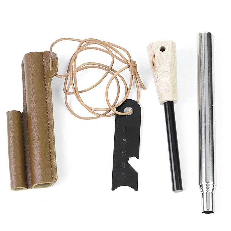 Custom Outdoor Fire Starter Machine Fire Starter Manufacturer Wholesale Fire Stick Magnesium Flint And Steel Striker Firestarter