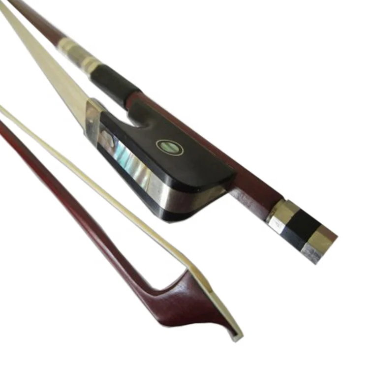 good quality colourful shell ebony frog cello bow