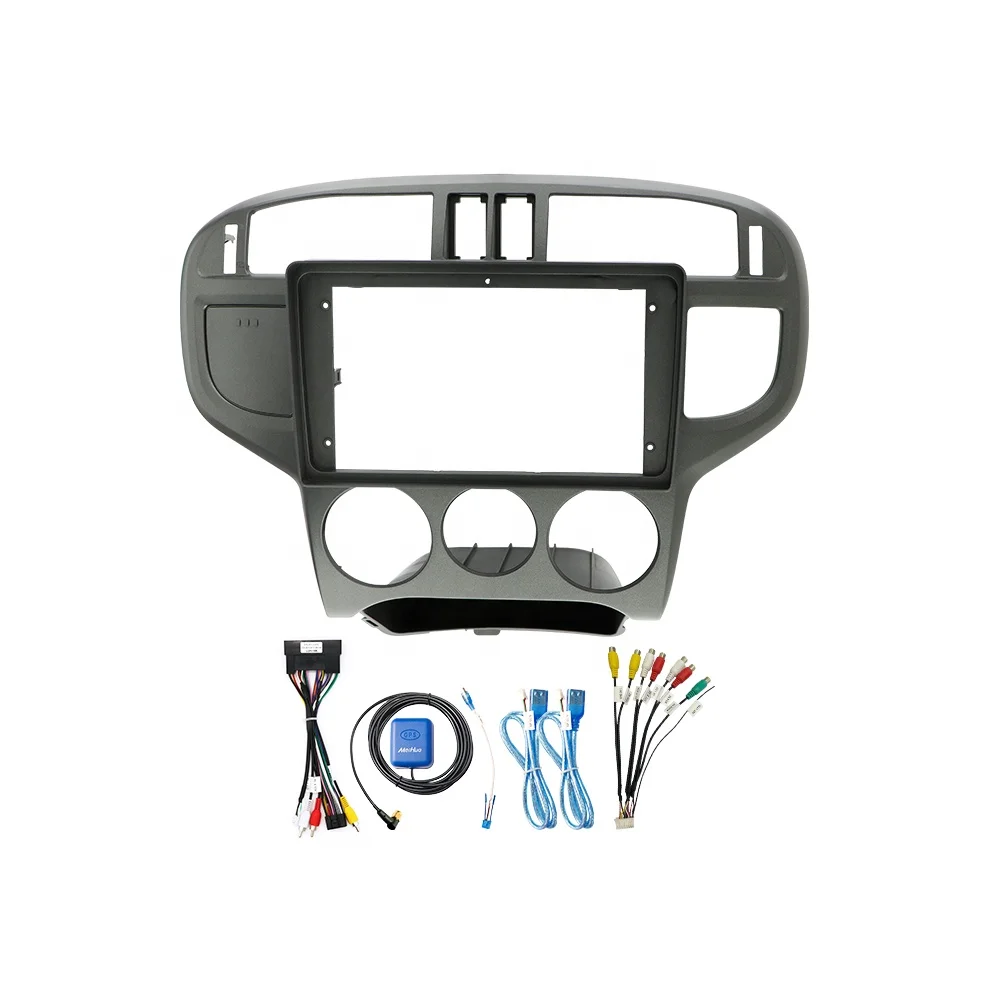 Meihua High Quality Car Wiring Harness for Hyundai Matrix 2001-2010 Video Radio Player with Cable Fascial 9inch Frame Dashboard