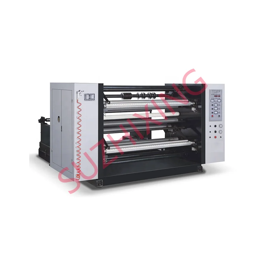 OEM paper plastic strap punching slitting rewinding die cutting machine