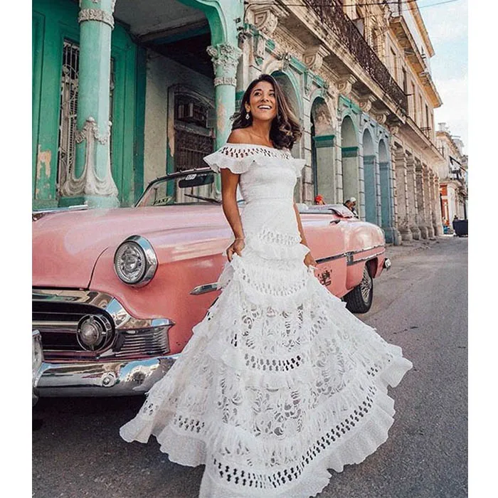 Q1062  New Korean Fashion Black White Color Lace Patchwork Bridesmaid Dress Women Evening Dresses 5