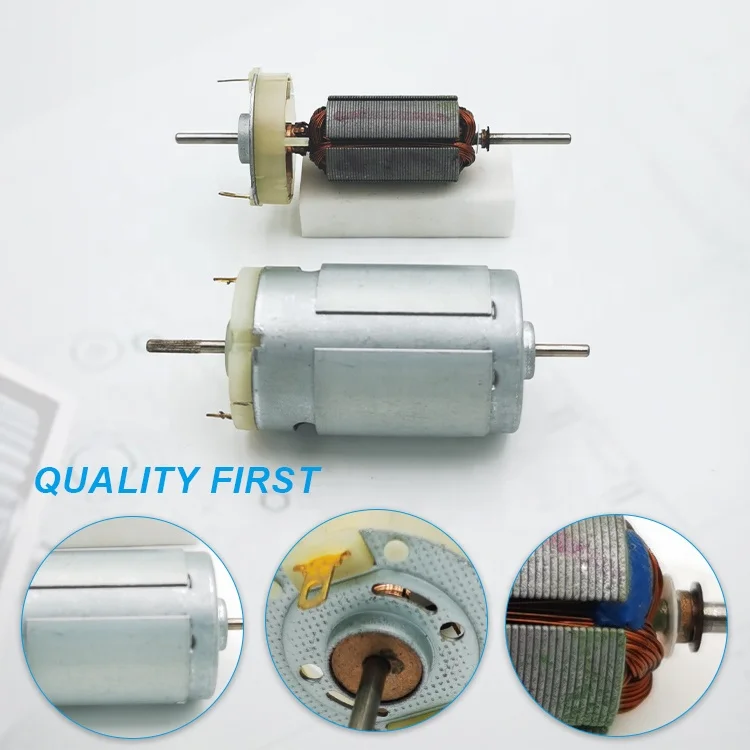 Kinmore 6v 10v 12v 20v moteur 32mm RS RC 390 395 390H 395H dc motor for vacuum cleaner fan