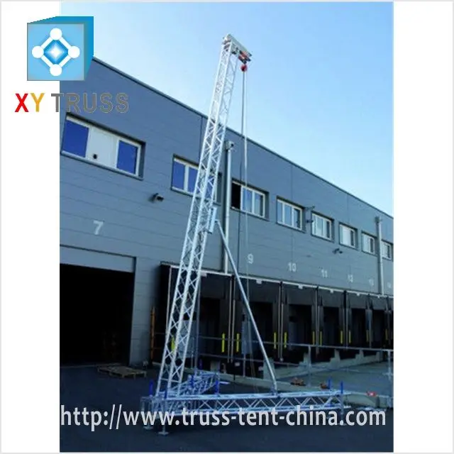 XY truss company 8m large outdoor line larry trusses aluminum triangle speaker truss tower for sale