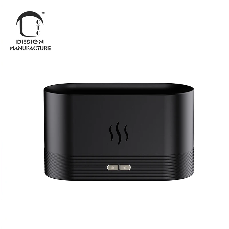 CE Approved Portable 180ml Aromatherapy Waterless Auto Shut-Off Flame Air Diffuser Humidifier