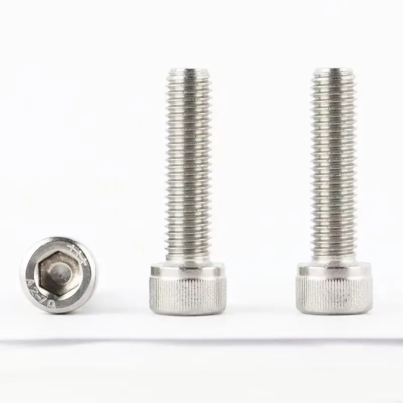 M3 70mm 60mm 50mm Long Partial Thread Hex Socket Head Machine Bolt Black Cap Screws