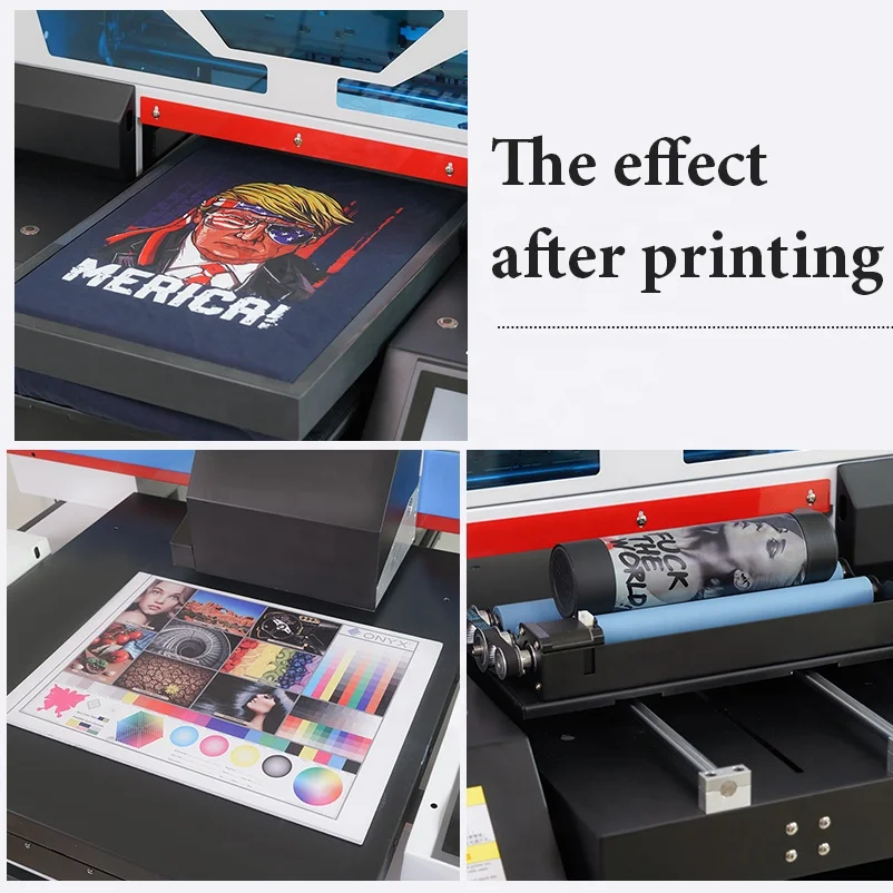 New Arrival Industrial 3050 Flatbed Uv Single Pass Kraft Paper Bag Corrugated Box Logo Printer Machine On Cloths