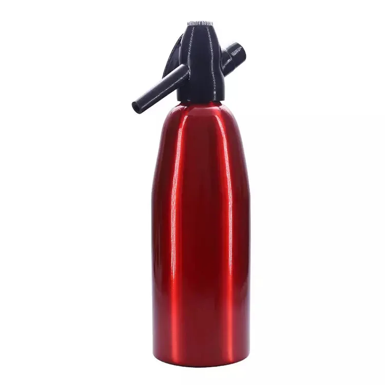 Aluminum 1L Beverage Bubble Dispenser Portable CO2 Soda Water Generator