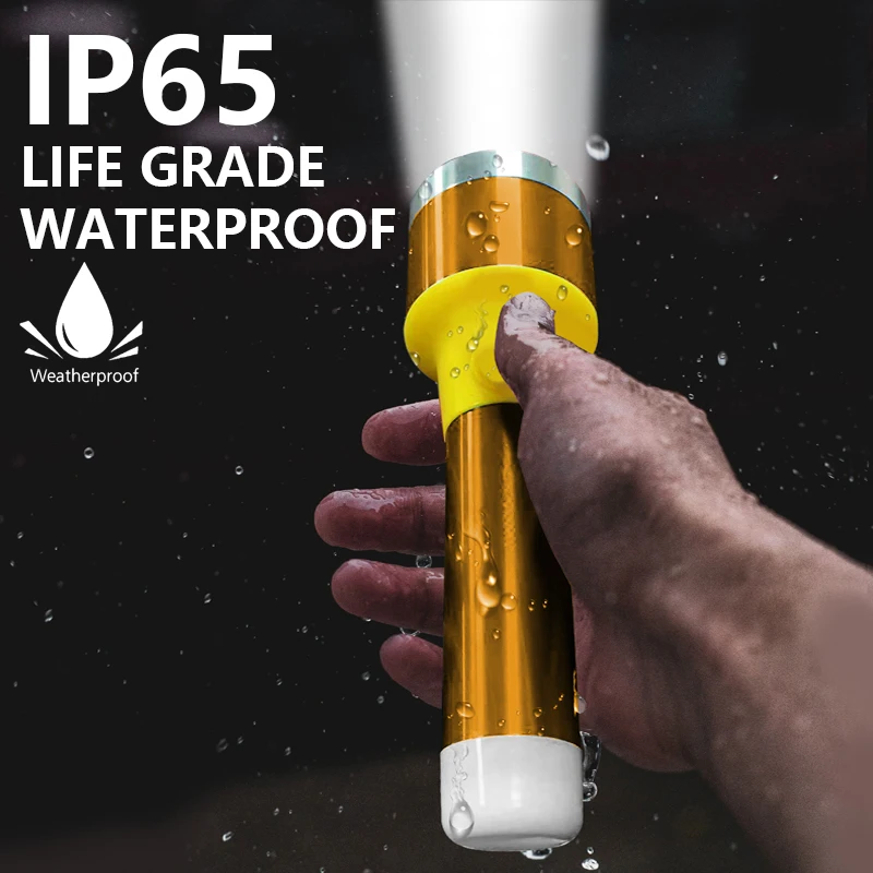 super bright 100000 lumen torch led powerful mining rechargeable cob led stunn gun portable flashlight