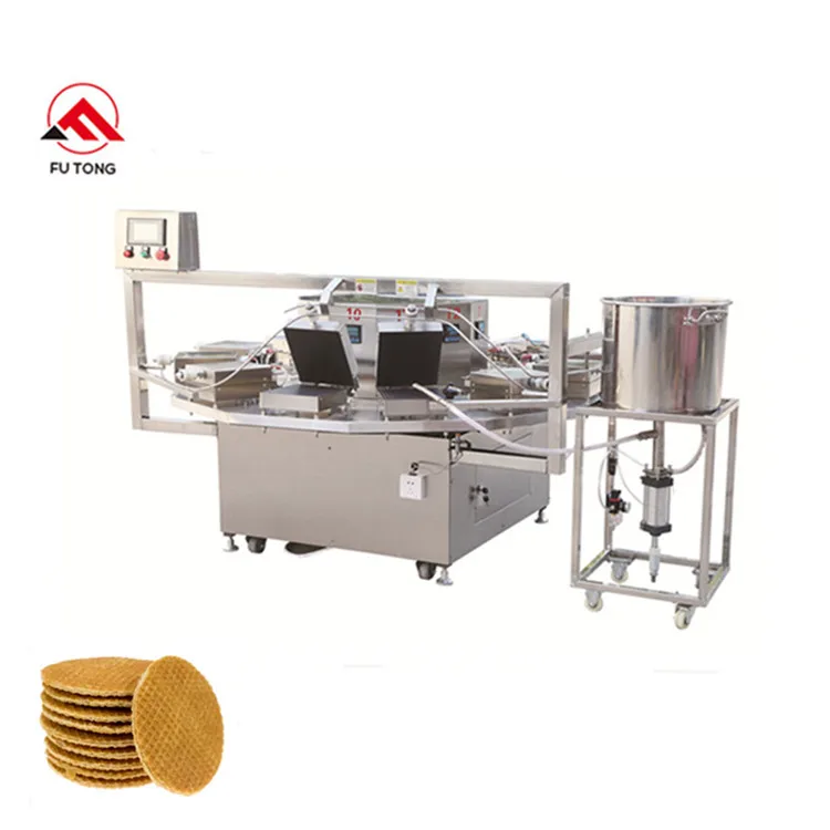 Maquina para hacer rollos de huevo/Maquina para hacer gofres/Maquina Manual para hacer obleas