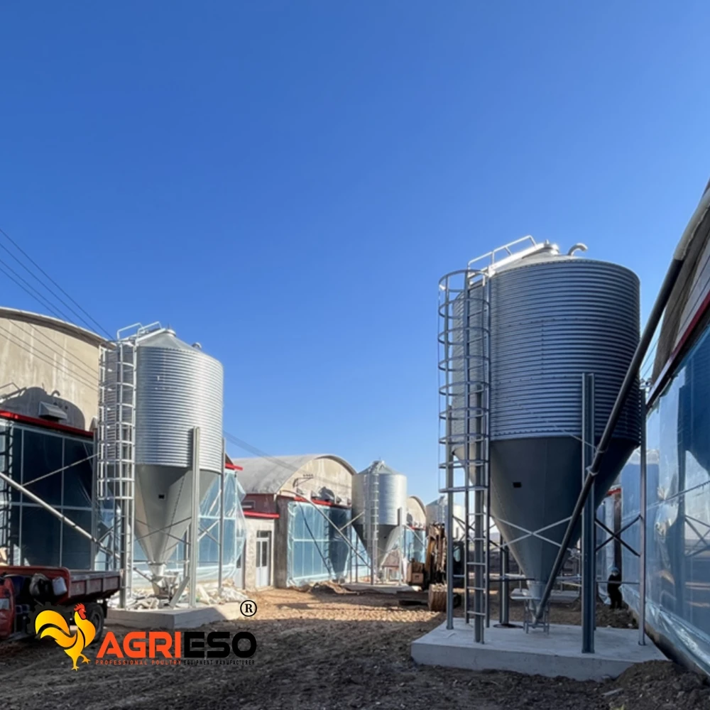 Agrieso AGS36-3 слои 27 3 тонн бройлера для кур оборудование хранения свежих кормов домашней птицы пищевые силосы зерна