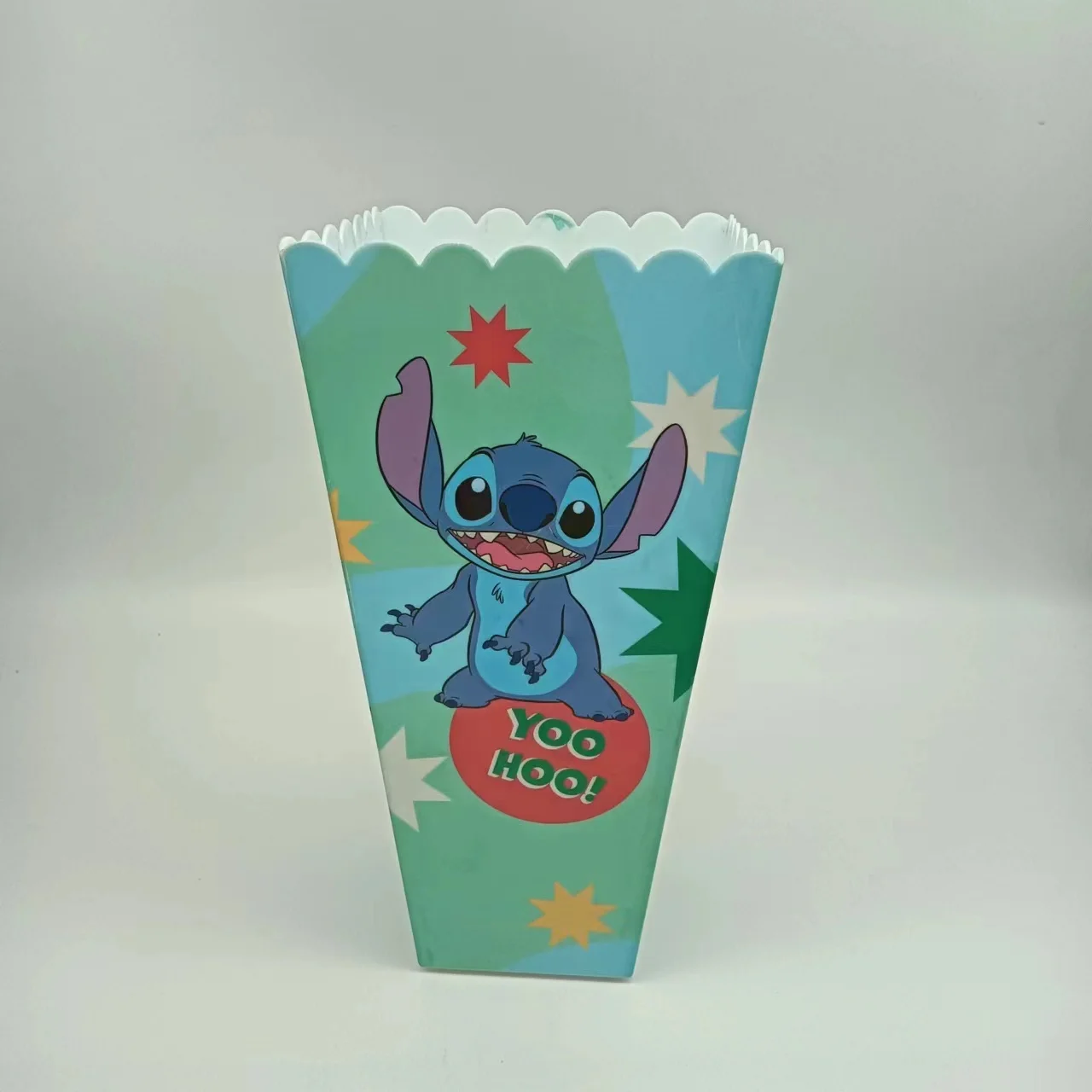 plastic popcorn bucket small container with customized printing