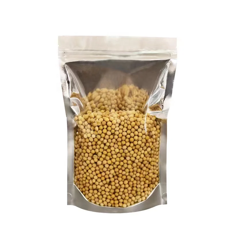 Cheap Mylar Food dried mushroom sugar Packaging smell proof ziplock aluminium foil plastic zip lock bag With Window