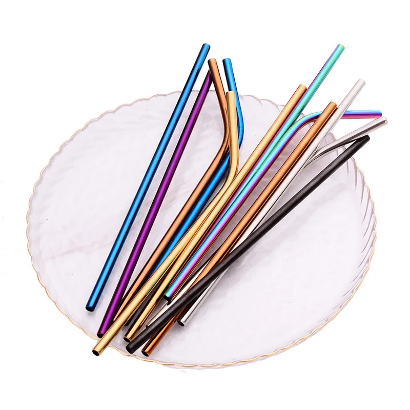 free samples bottom price 304 stainless steel drinking straws
