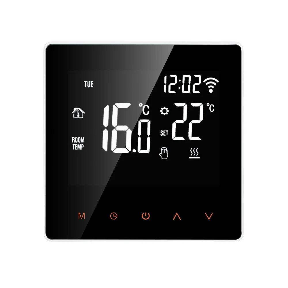 RSH Tuya Smart Home Hvac Central Air Conditioner Fcu Water Electric Floor Thermostat Smart Wifi Thermostat