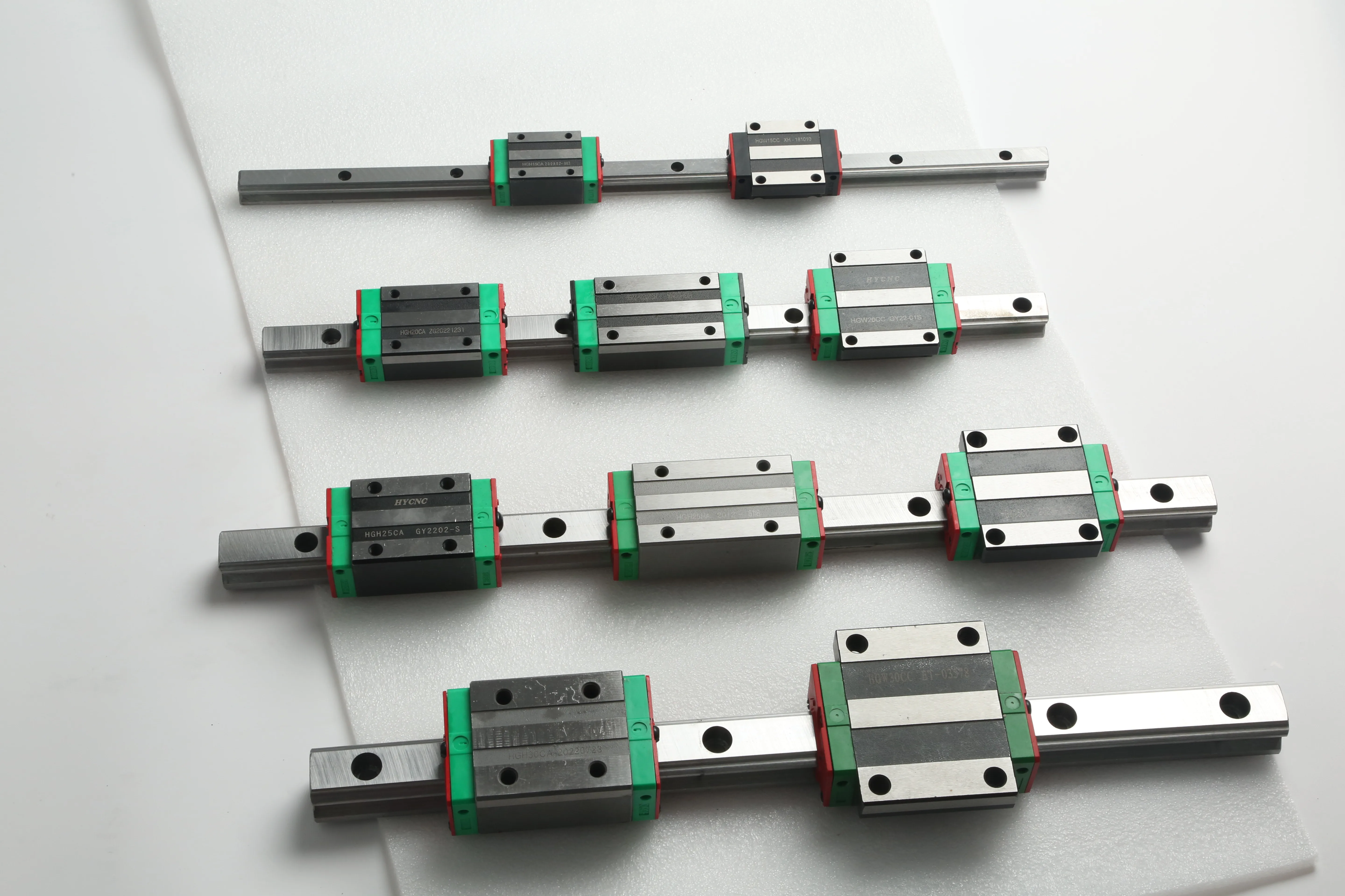 Hy Hgh Machinery Parts High-Quality Stock Linear Guide Rail Slider Woodworking Machinery Spare Parts Linear Guide Carriage