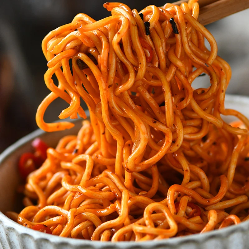 Hot Selling Korean Exotic Snacks Instant Food Popular Instant Cups Noodles Turkey Super Spicy Flavor Al Por Mayor Shin Ramyun